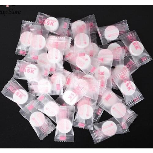 50pcs/bag Beauty Compressed Face Mask Cosmetics Disposable Facial Skin Care Makeup Tools
