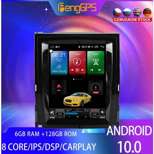 128G Tesla Style Screen For Cadillac Escalade 2007 - 2012 Car Radio Multimedia Video Player Navigation GPS Android 2 Din Dvd