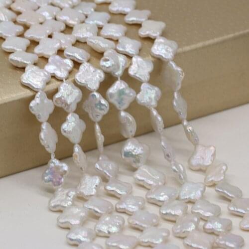 High Quality Natural Freshwater Pearl Baroque Loose Beads 13X14 MM For Jewelry Making DIY Necklace Bracelet Earrings Accessory