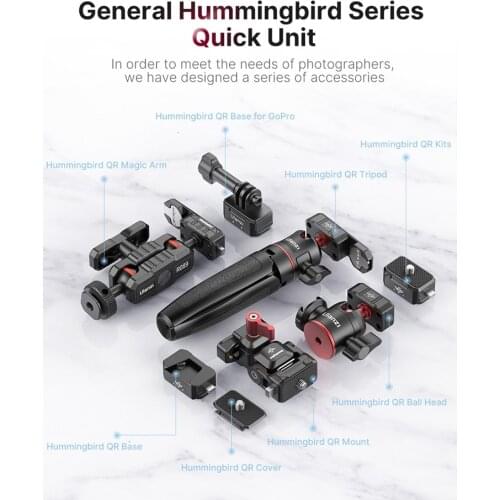 Ulanzi Hummingbird fast loading system quick release plate faster mobile phone micro single sports camera base parts