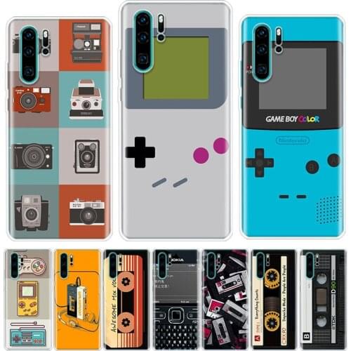 Vintage Tape Camera Phone Case For Huawei Honor Y5 Y6 Y7 Y9 Y9 9 10 20 Lite Pro 7A 7X 8S 8X 8A 9X 1020i 2019 Cover Shell Coque