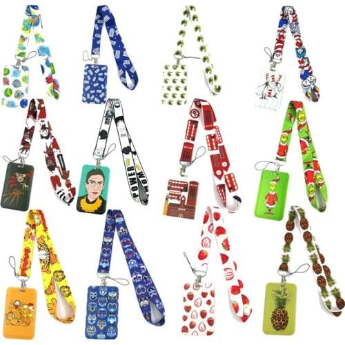 Credit Card ID Holder Bag Student Women Travel Bank Bus Business Card Cover Badge Accessories Gifts