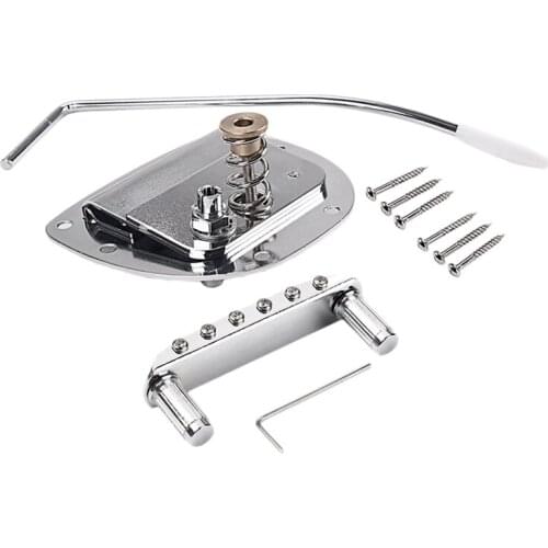 Guitar Bridge Pull Plate Tremolo For Mustang And Jazzmaster Repaclement Accessories