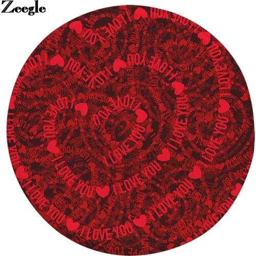 Love Print Bedroom Carpet Home Decortain Outdoor Carpet for Living Room Absorbent Floor Mat Anti-slip Childrens room Carpet Rug