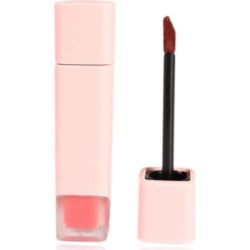 Wholesale Liquid Lipstick Pink Tube Liquid Lipsticks Waterproof Velvet Matte Lipstick Private Label Make Your Own Cosmetic