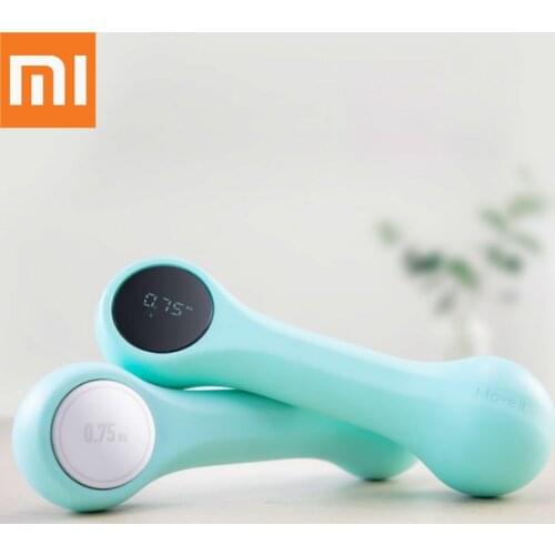 Original Xiaomi Youpin Move It Beat Dumbbell Portable Mini USB Charging Tricolor Smart Sports Dumbbell Fitness Equipment