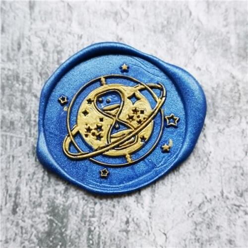 Star moon Hourglass stamp head of Retro Wood Stamp Sealing Wax Seal Stamp Wedding Decorative sealing Stamp wax seals