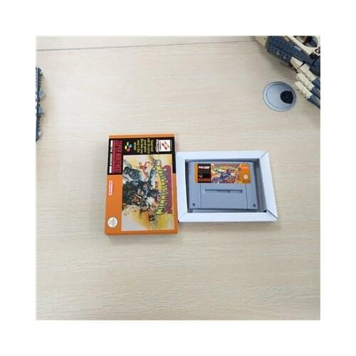 Sunset Riders - EUR Version Action Game Card with Retail Box