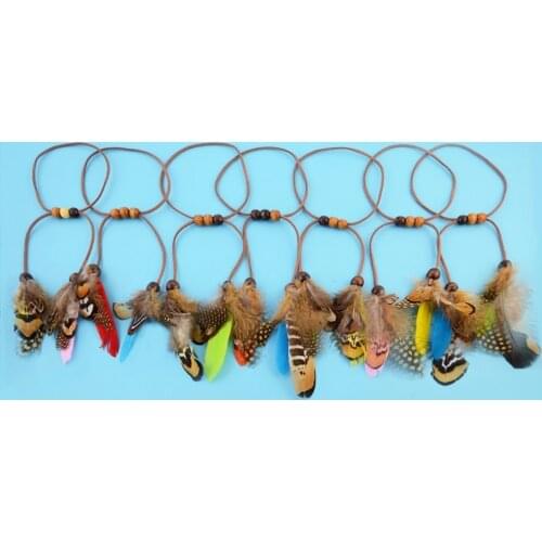 Turkish Leather Rope Stone Armlet & Armband Bohemian Feather Arm Chain Charm Bracelet For Women India Ethnic Jewelry Accessories