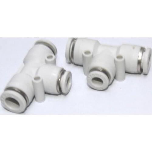 High quality air pipe connector quick plug in air component PC802 SL802 PE8-6 PY8-6 SL6-M5 PL6-M5 White color