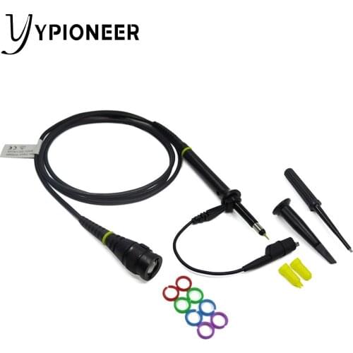 Cleqee P7100 1PCS Oscilloscope Probe 100mhz BNC Protective Cap Scope Probe X1/X10 DC-100MHz