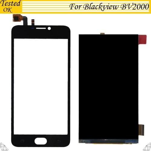 100% Tested Working For Blackview BV2000 LCD Display + Touch Screen 1280X720 5.0 inch Blackview BV 2000
