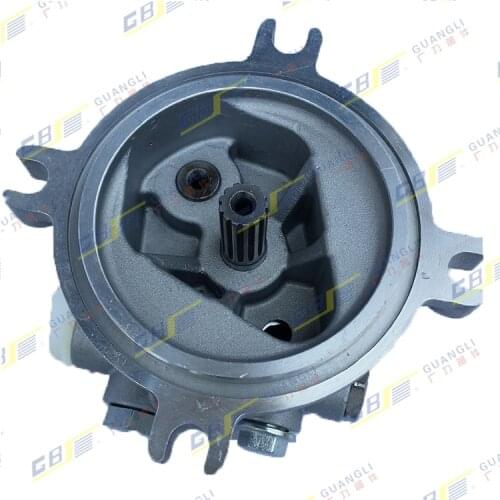 Excavator accessories KOBELCO SK300/K3V140/K3V180/2 oil mouth excavator pilot pump / gear pump digger APARTS