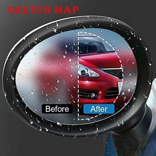 For Car Car Anti Water Mirror Trailer 10*14.5cm Anti Fog Mirror Rainproof