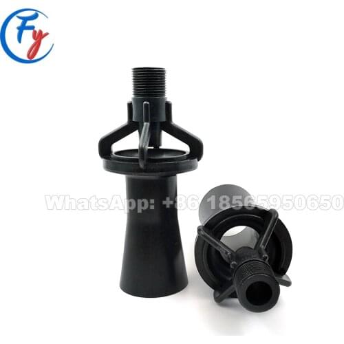 Tank Liquid Circulate Agitate Mixing Jet Venturi Nozzle, Plastic Eductor Nozzle,Mixed Flow Tanking Eductor Nozzle, Jet Eductor