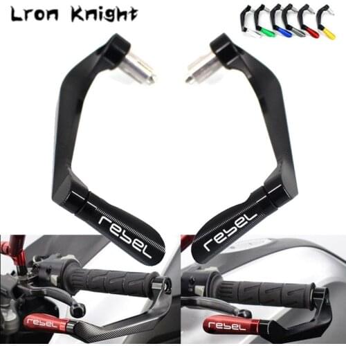 For HONDA CMX300 CMX500 CMX REBEL 300 500 REBEL300 Motorcycle CNC 7/8" 22mm Handlebar Grips Brake Clutch Levers Guard Protector