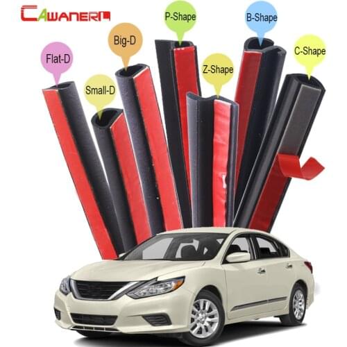 Cawanerl Car Sealing Strip Kit Weatherstrip Auto Rubber Seal Edging Trim For Nissan Primera Sentra Skyline Altima Cefiro Fuga