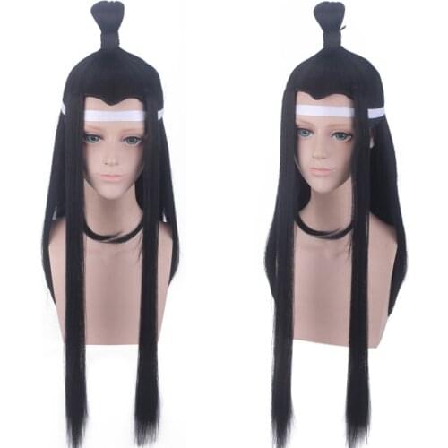Mo Dao Zu Shi Chen Qing Ling Cosplay Wig For Men Women Wei Wuxian / Lan Wangji / Jin Ling Synthetic Hair Anime Wigs C36K222