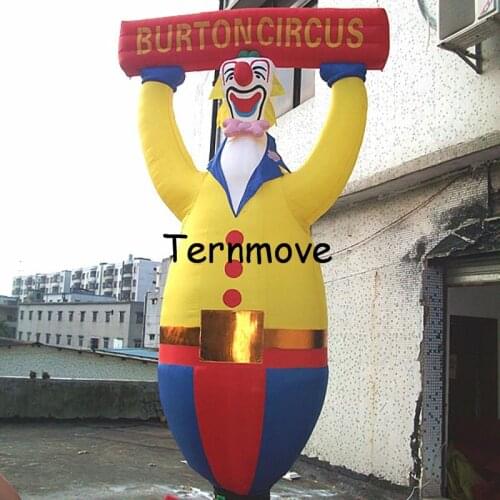 Inflatable Clown Air Dancer for Advertisement Customized nylon inflatable clown air dancer, inflatable sky dancer