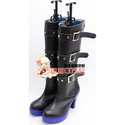 LoveLive! Love Live Umi Sonoda High Heel Halloween Cosplay Shoes Boots X002