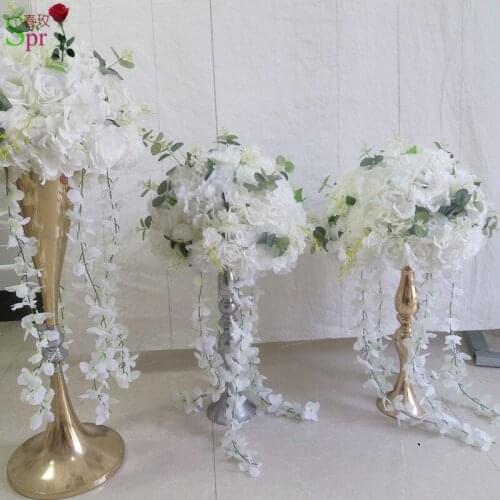 SPR Free shipping 10pcs/lot wedding artificial flower ball wedding table flowers centerpiece flower balls decoration