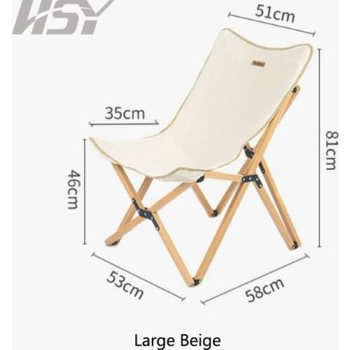 L Size Ultralight Folding Camping Chair Fishing BBQ Hiking Chair Picnic Chair Portable Outdoor Tools Travel Foldable Beach Seat