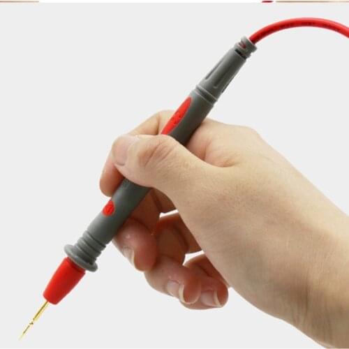 Universal 1 Pair Multimeter Probe Multi Meter Test Probes Thin Tip Needle for Digital Multimeter Tester Voltmeter Test Leads