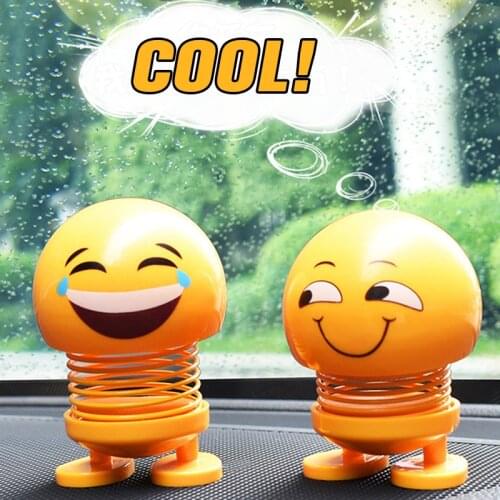 Funny Shaking Head Doll Small Ornaments Lovely Car Accessories Interior Doll Creative Car Toys Car Decoration Accessories Coche