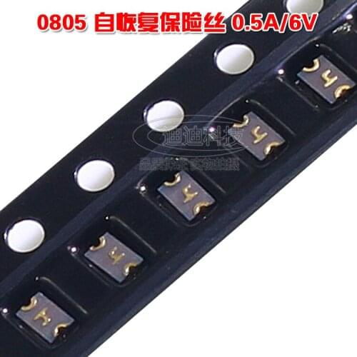 0805 0.5A 6V patch self-recovery fuse 500mA MF-PSMF050X-2 fuse SMD