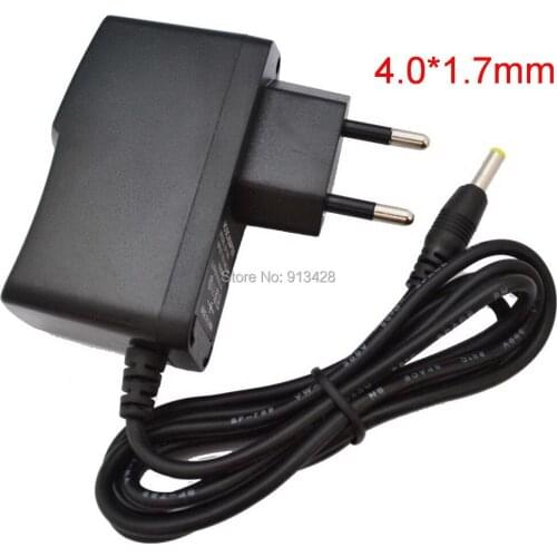 1PCS DC 9V 1A &1000mA AC 100-240V Converter Adapter Power Supply EU Plug DC 4.0mm x 1.7mm