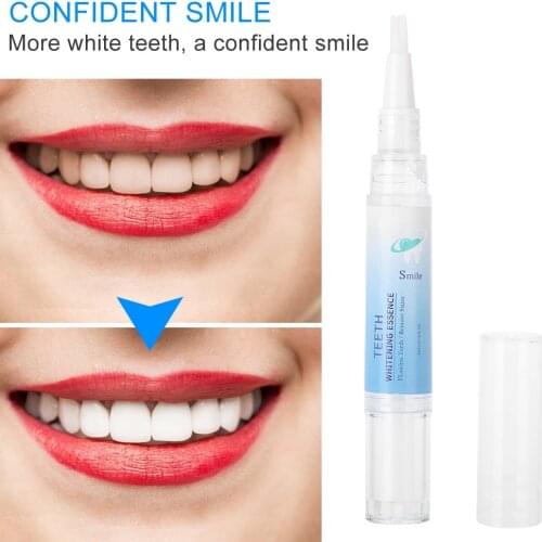10Pcs Oral Hygiene Care Teeth Whitener Pen Cleaning Plaque Stains Remover Teeth Whitening Restoration Pen Tools Adult 4ml*10