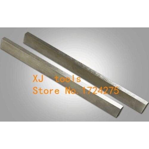 2pcs 6mm*6/8/10/12/14/16/18/20*200mm High-speed steel Sharp steel STEEL BILLETS blade Flat HSS Turning tool DIY knife material