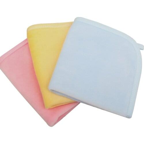 3 PCS Baby Face Towels Girl Boy Handkerchief for Newborn Infant Toddler Kids Children Velvet Skincare Wash Cloth Soft Towel