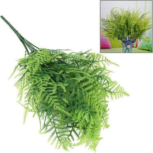 7 Branches Grass Artificial Plants Eucalyptus Plastic Flowers Fake Plants Wedding Flower Arrangement Christmas Table Home Decors