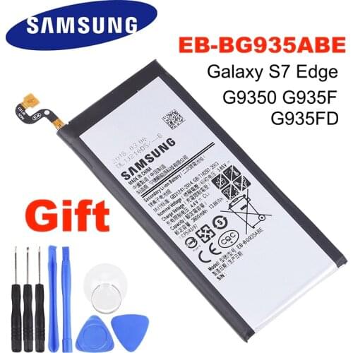 EB-BG935ABE EB-BG935ABA Original Battery For Samsung Galaxy S7 Edge G935 G9350 G935F G935FD G935W8 Phone Battery S7 Edge 3600mAh