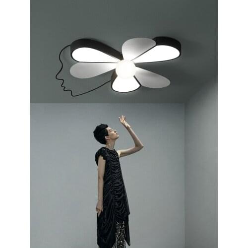 Bedroom lamp childrens room nordic lamp simple atmosphere dining room lighting creative living room lamp windmill ceiling lamp