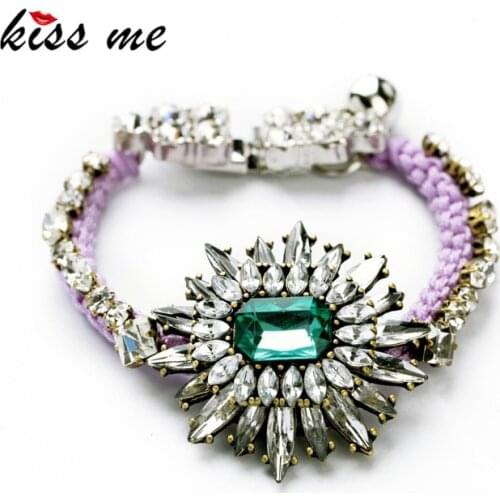 My Orders 2017 Movie Jewelry Elegant Resin Stone Plant Charming Statement Bracelet