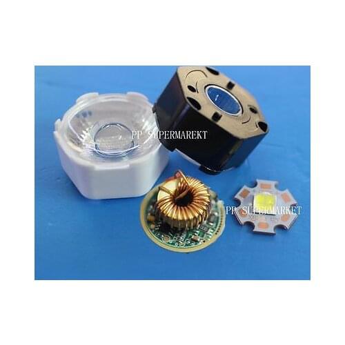 NEW Cree XHP70 6500K 4000K 3000K LED with 20mm Copper PCB 6V +Lens +driver