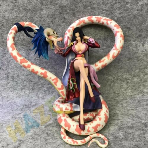 One Piece Boa Hancock Figure Statue Painted Model Anime One Piece Figure Toy Model Collection 21cm In Box