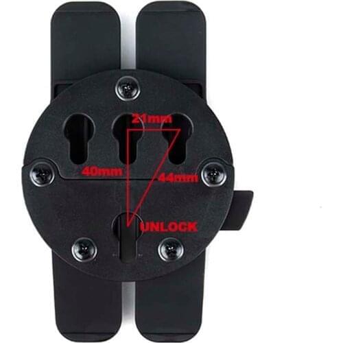 Outdoor Tactical Airsoft Hunting TMC Mount System Wheel with PALS Hang Adapter MOLLE Webbing Fixed Panel BK/DE