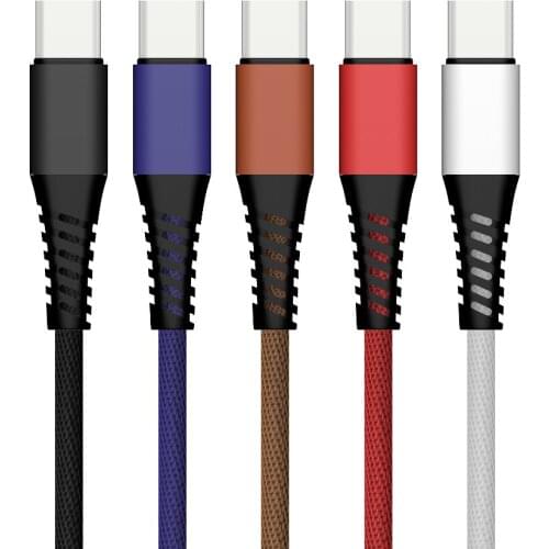 1m 3ft USB Cables for IPhone XS MAS XR X 8 8plus 7 7Plus 6s Plus 5s IPad Air/Mini Nylon USB Charging Data Cable
