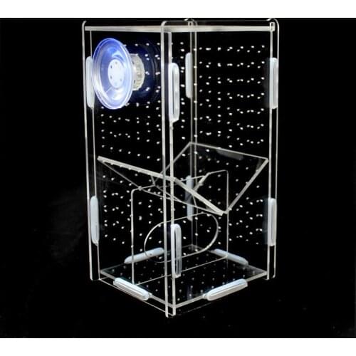 Hanging Fry Baby Fish Hatchery Incubator Net Fish Breeding Isolation Box Aquarium Accessory Fish and Aquatic Pet Supplie
