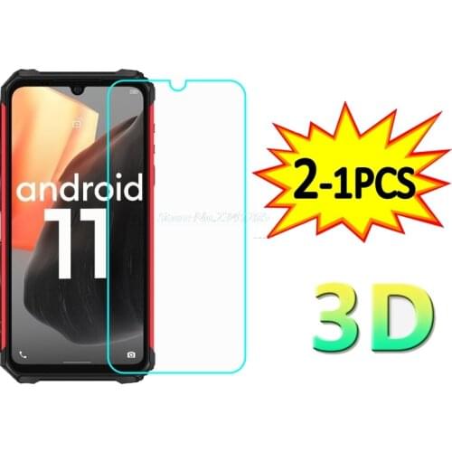 2-1PC Glass For Ulefone Armor 8 Pro Screen Protector Tempered Glass on Ulefone Armor 11 10 5G 9 9E 7 6E X3 X5 X6 X8 X7Pro Vidrio