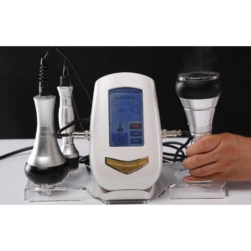 2019 new 2 IN 1 40K Ultrasonic Vacuum Cavitation Slimmng 5M Multipolar Beauty Machine With 3 Treatment Tips