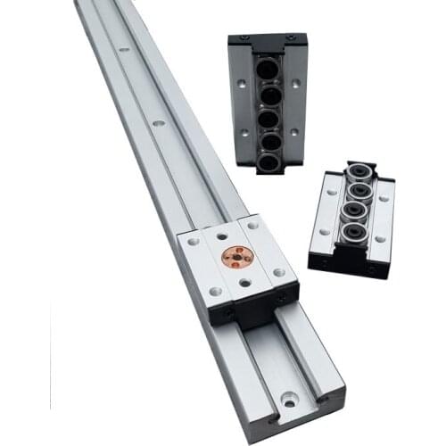 3Pcs SGR25 Rail-1800mm+ 3Pcs SGB25-5 Bearing send by UPS express