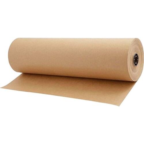 30 Meters Brown Kraft Wrapping Paper Roll For Wedding Birthday Party Gift Wrapping Parcel Packing Art Craft