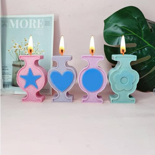 2D Flower Candle Silicone Mold DIY Handmade Candle Making Mold Silicone Candle Mould Soap Mold Resin Mold silicone mold