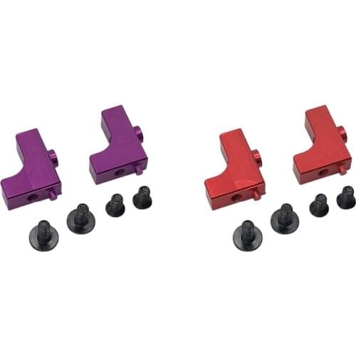 4pcs Upgrade Parts Servo Mount for RC Model Car 1:14 Wltoys 144001 Accessory