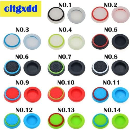 4pcs Silicone Analog Thumb Stick Grips Cover Rocker cap for PlayStation 4 PS4 Pro Slim PS3 Controller Joystick Caps for Xbox 360