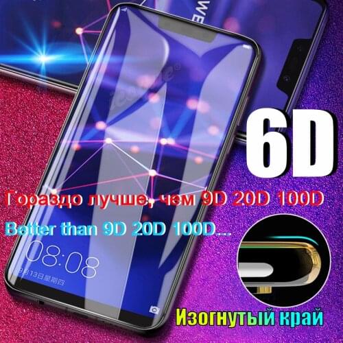 6D Tempered Glass for Xiaomi Redmi Note 10 9 Pro 5g 8 7 6 Note 10s 9t 9s 10pro Note10 9a Mi 10t 9 8 Lite Screen Protector Glass